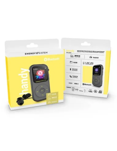 Reproductor MP4 Energy Sistem Handy Negro