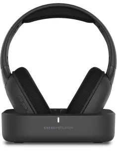 Energy Sistem SoundReel TV Negros Headphones de TV con Base de Carga y conexión RF-MAUAMI1349