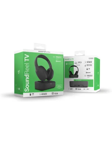 Auriculares inalámbricos Energy Sistem SoundReel TV Negros