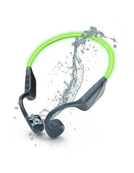 Energy Sistem Vibewave Negros Auriculares inalámbricos Bluetooth con conducción ósea e IPX5