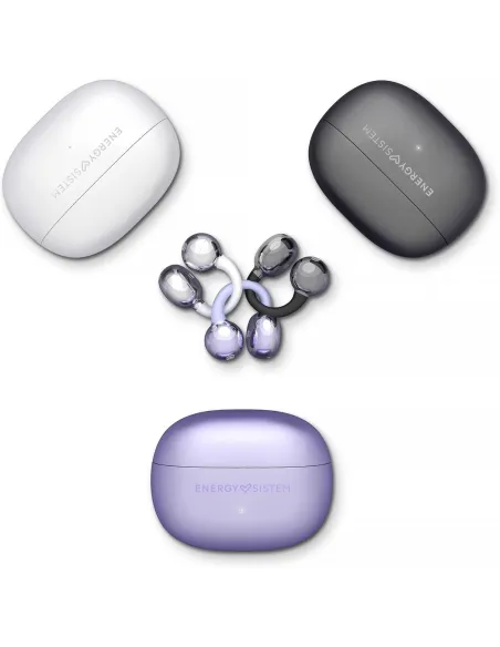 Auriculares TWS abiertos Energy Sistem ChicPods Violetas