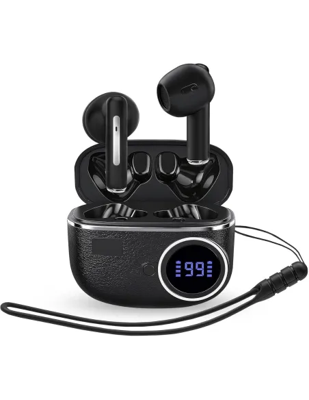 Auriculares TWS Energy Sistem Charge View Negros