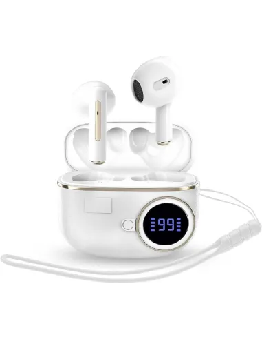 Auriculares True Wireless Energy Sistem Charge View Blancos