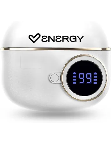 Auriculares True Wireless Energy Sistem Charge View Blancos