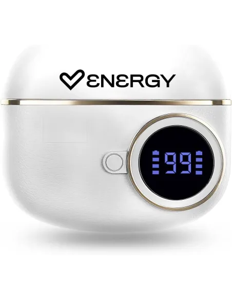 Auriculares True Wireless Energy Sistem Charge View Blancos