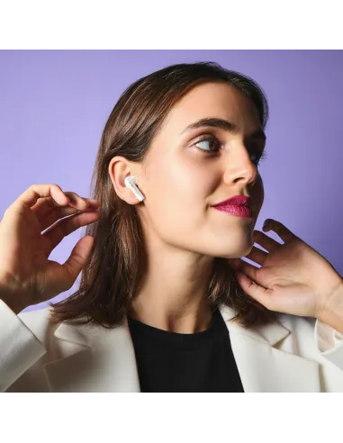 Auriculares True Wireless Energy Sistem Charge View Blancos