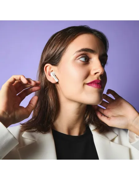 Auriculares True Wireless Energy Sistem Charge View Blancos