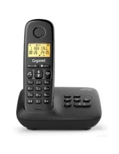 Gigaset Basic 100 Negro Teléfono inalámbrico DECT manos libres pantalla 1,5"-NTETIN0190