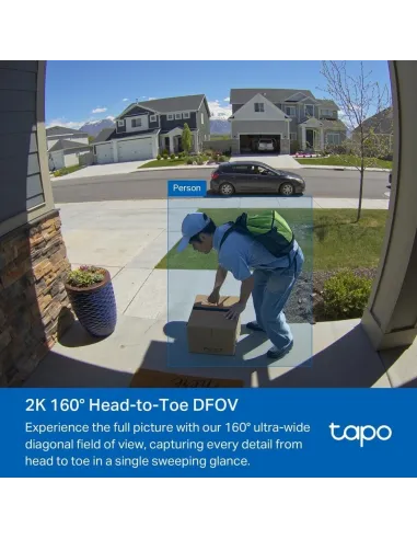 Videoportero  TP-Link Tapo D210 Blanco (3 MP)