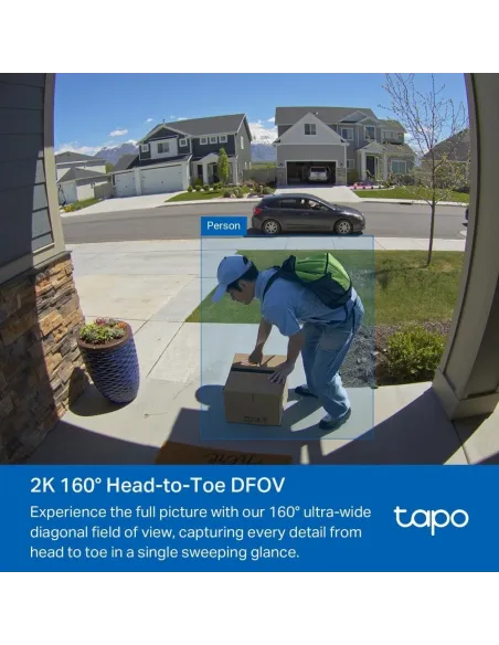 Videoportero  TP-Link Tapo D210 Blanco (3 MP)