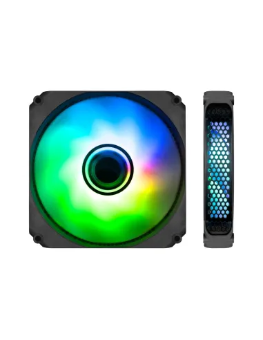 Coolbox Infinity Ventilador Suplementario 120mm ARGB Negro