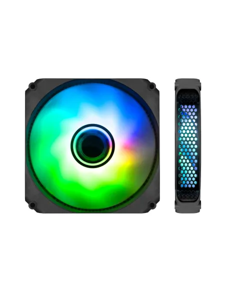 Coolbox Infinity Ventilador Suplementario 120mm ARGB Negro