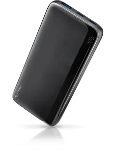 NGS Quiz 10 Negro PowerBank 10000 mAh 22,5 W carga rápida LED ultrafina-AATBPT0384