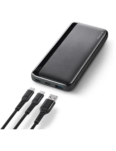 Batería externa NGS Quiz 10 Negro Carga Rápida 22,5W
