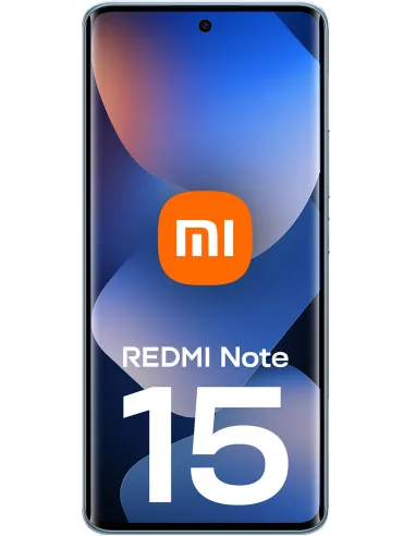 Xiaomi Redmi Note 15 8GB/256GB Azul Glaciar 6.77" AMOLED 4G Dual SIM Cámara 108MP IP64 HyperOS 2