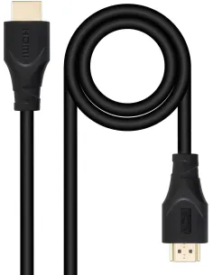 Nanocable 10.15.4701 Cable HDMI V1.4 CCS, A/M-A/M, 1M Negro-AISCCI0762