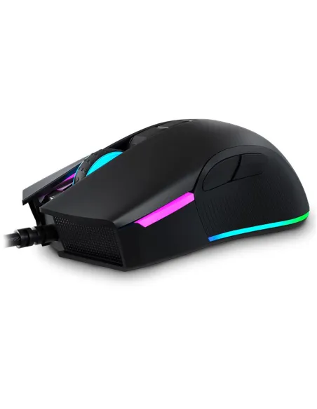 Ratón gaming: Newskill Eos Negro 16.000 DPI RGB USB-A