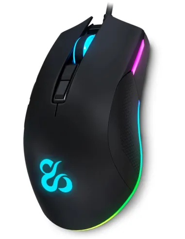 Ratón gaming: Newskill Eos Negro 16.000 DPI RGB USB-A