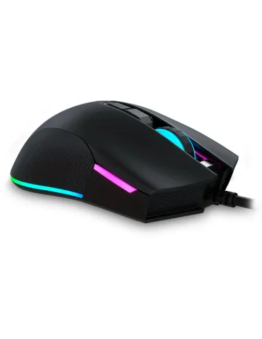 Ratón gaming: Newskill Eos Negro 16.000 DPI RGB USB-A