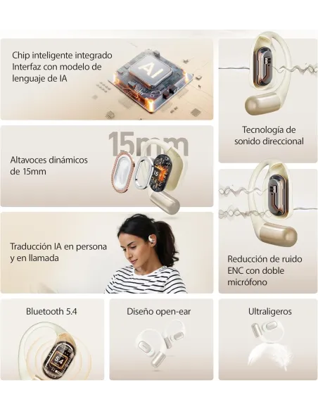 Auriculares: nubia LiveFlip BH4030 open-ear comprar