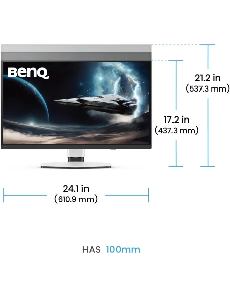 Monitor gaming: BenQ MOBIUZ EX271UZ 4K 240 Hz