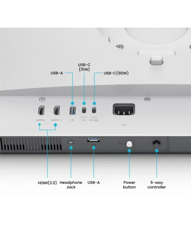 Monitor: BenQ MA320UP 31,5" 4K USB-C 90 W