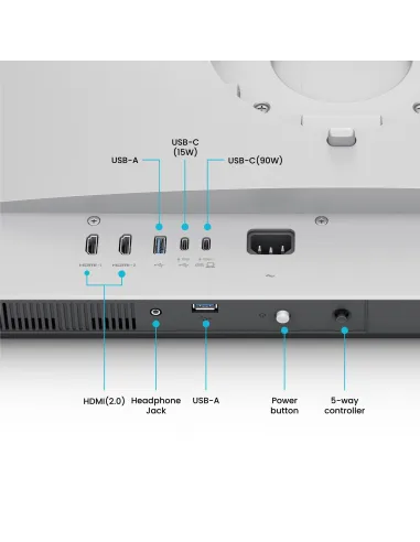 Monitor BenQ MA270UP 27" 4K IPS con USB-C 90 W