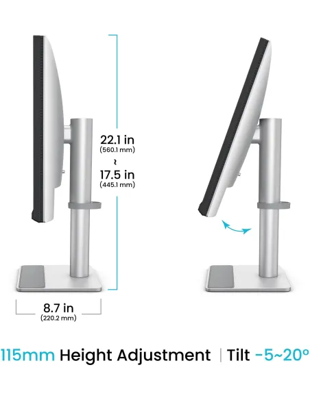 Monitor BenQ MA270UP 27" 4K IPS con USB-C 90 W