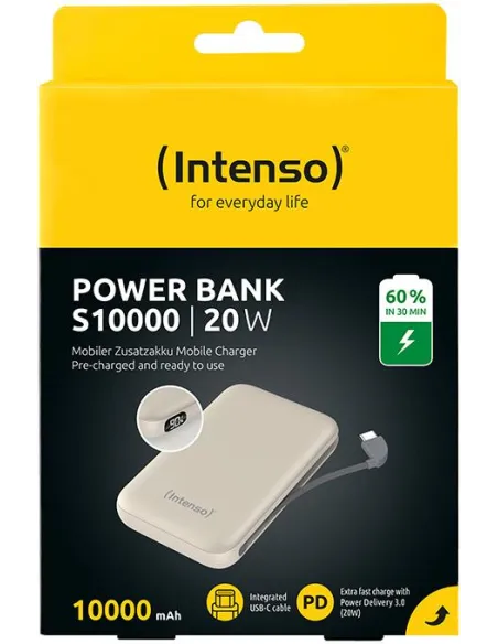 Baterías externas: Intenso 7333031 Powerbank S10000 20 W