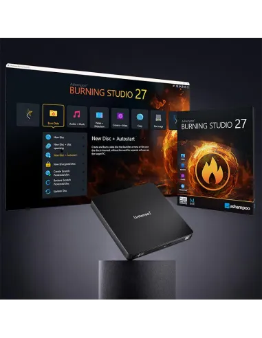Unidad óptica externa: Intenso EOD 400D Slim