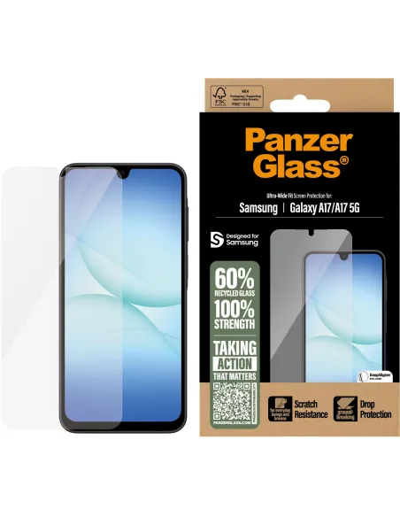 Protector de pantalla PanzerGlass PG63856 para Galaxy A17