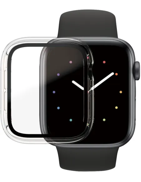 PanzerGlass 3643 Full Body Funda con protector transparente para Apple Watch 44 mm (SE 44 mm, Series 4/5/6 44 mm)