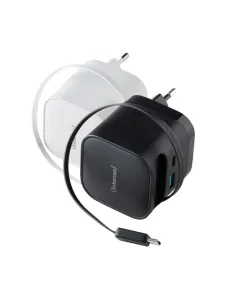 Intenso W65ACIC Negro Adaptador de Corriente USB GaN-AATCAT0527
