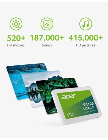 Acer SA100 SSD 2.5" 480GB SATA 3