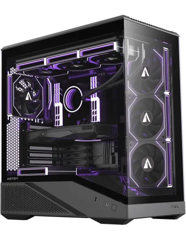 ABYSM ARIAN FRAME A400 Black Caja ATX Cristal Templado ARGB PWM