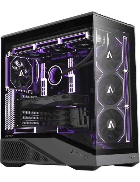 ABYSM ARIAN FRAME A400 Black Caja ATX Cristal Templado ARGB PWM