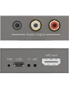 Marmitek Connect ARC13 (ARC/CEC) Extractor de audio HDMI ARC-1405938