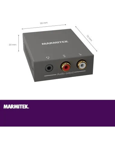 Extractor de audio: Marmitek Connect ARC13 HDMI