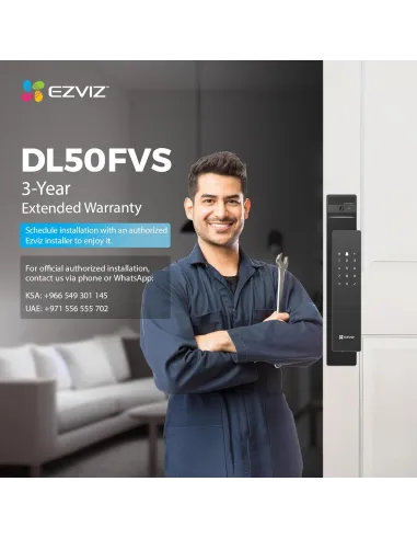 Cerradura: EZVIZ DL50FVS (5085) con pantalla IPS