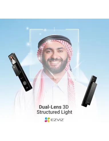 Cerradura: EZVIZ DL50FVS (5085) con pantalla IPS