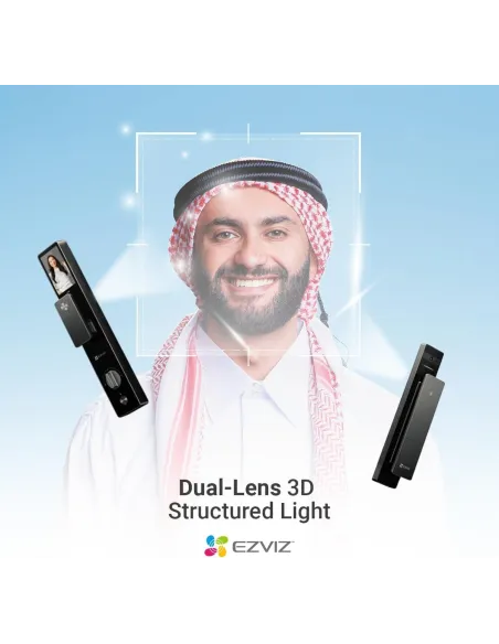 Cerradura: EZVIZ DL50FVS (5085) con pantalla IPS