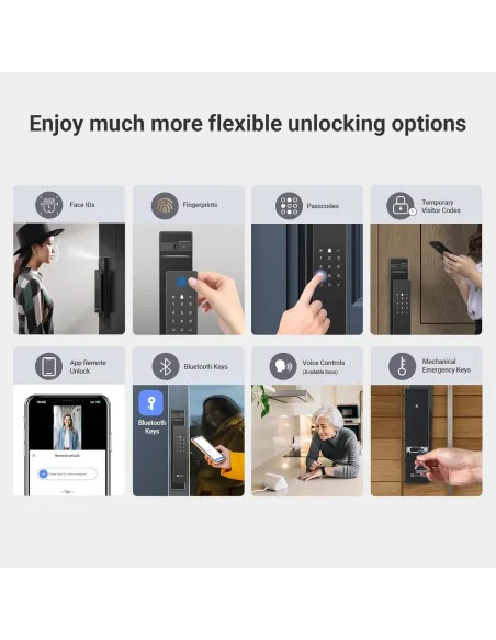 Cerradura: EZVIZ DL50FVS (5085) con pantalla IPS