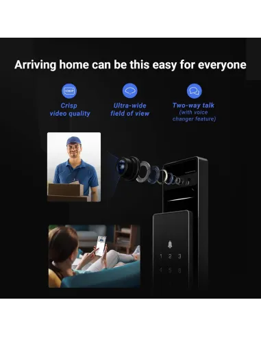 Cerradura: EZVIZ DL50FVS (5085) con pantalla IPS