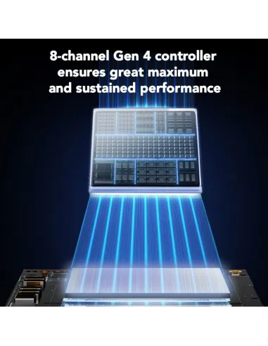 SSD interno: Lexar NQ780 512 GB PCIe 4.0 NVMe