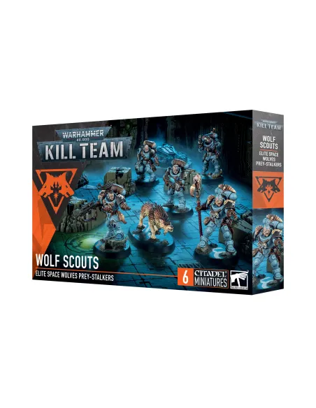Comando de Exploradores Lobo Space Wolves Kill Team Warhammer 40.000