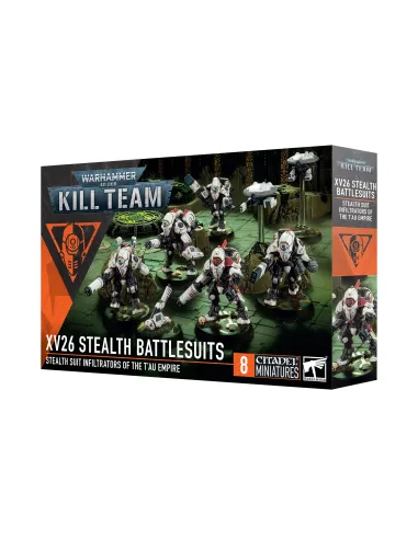 Comando de Exoarmaduras XV26 Sigilo T'au Empire Kill Team Warhammer 40.000