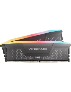 Corsair Vengeance RGB RS DDR5 32GB (2x16GB) 5600MHz CL40 Gris AMD EXPO XMP (CMG32GX5M2B5600Z40)-1405885