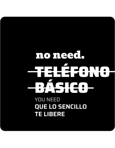 Teléfono con tapa: WUUM CLAP Azul 2G Dual SIM