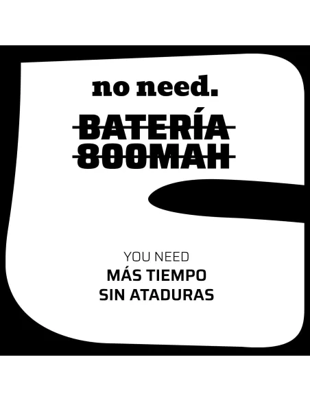 Teléfono: WUUM Clap Negro con tapa y Dual SIM 2G