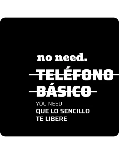 Teléfono con tapa: WUUM CLAP Titanium 2G Dual SIM